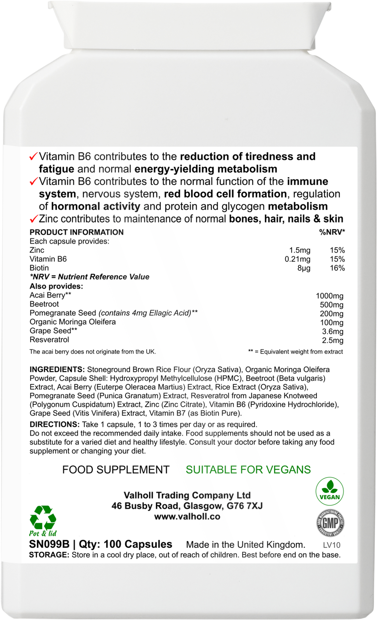 Acai Boost Immunity Complex