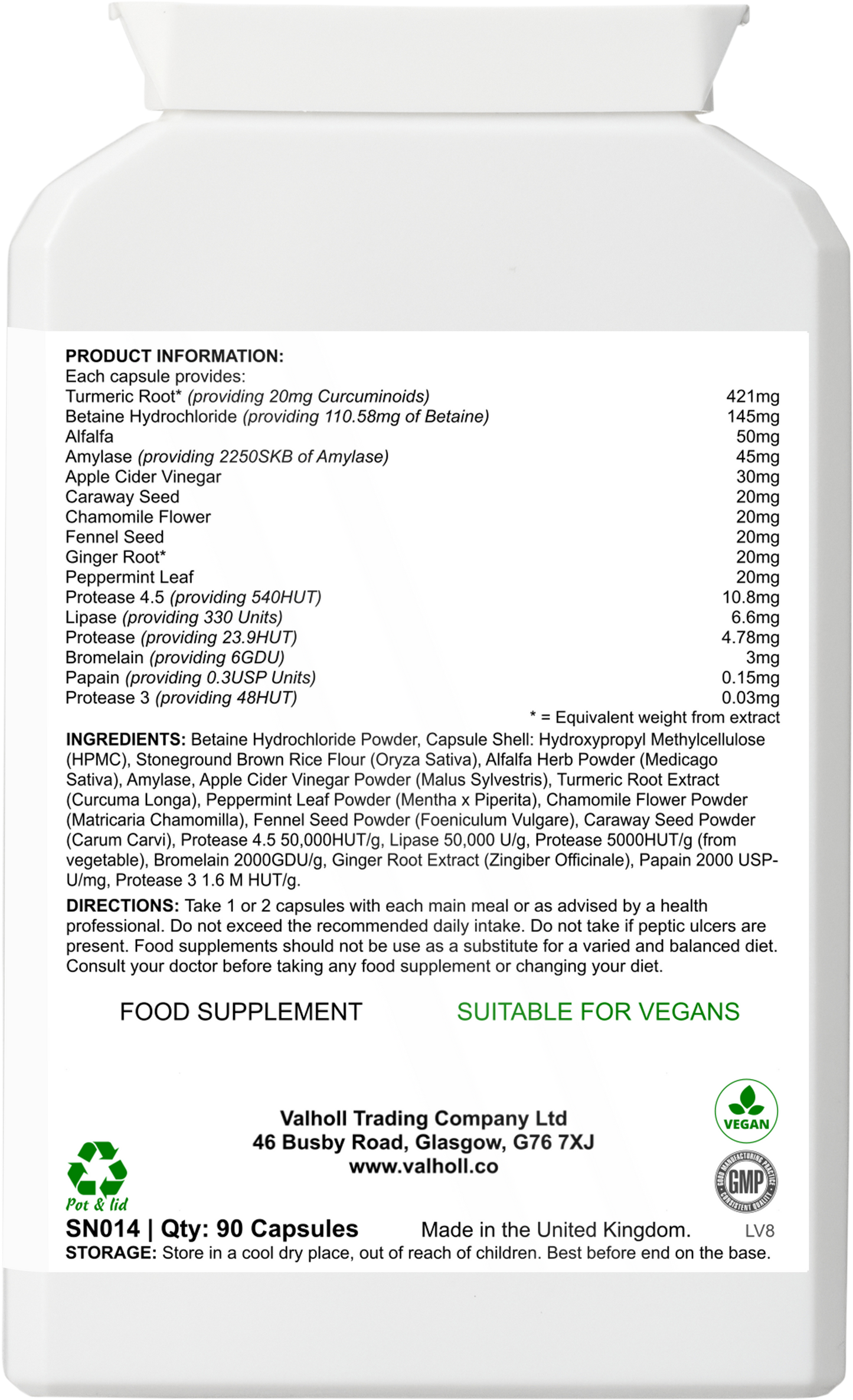 Herbal Enzyme Blend